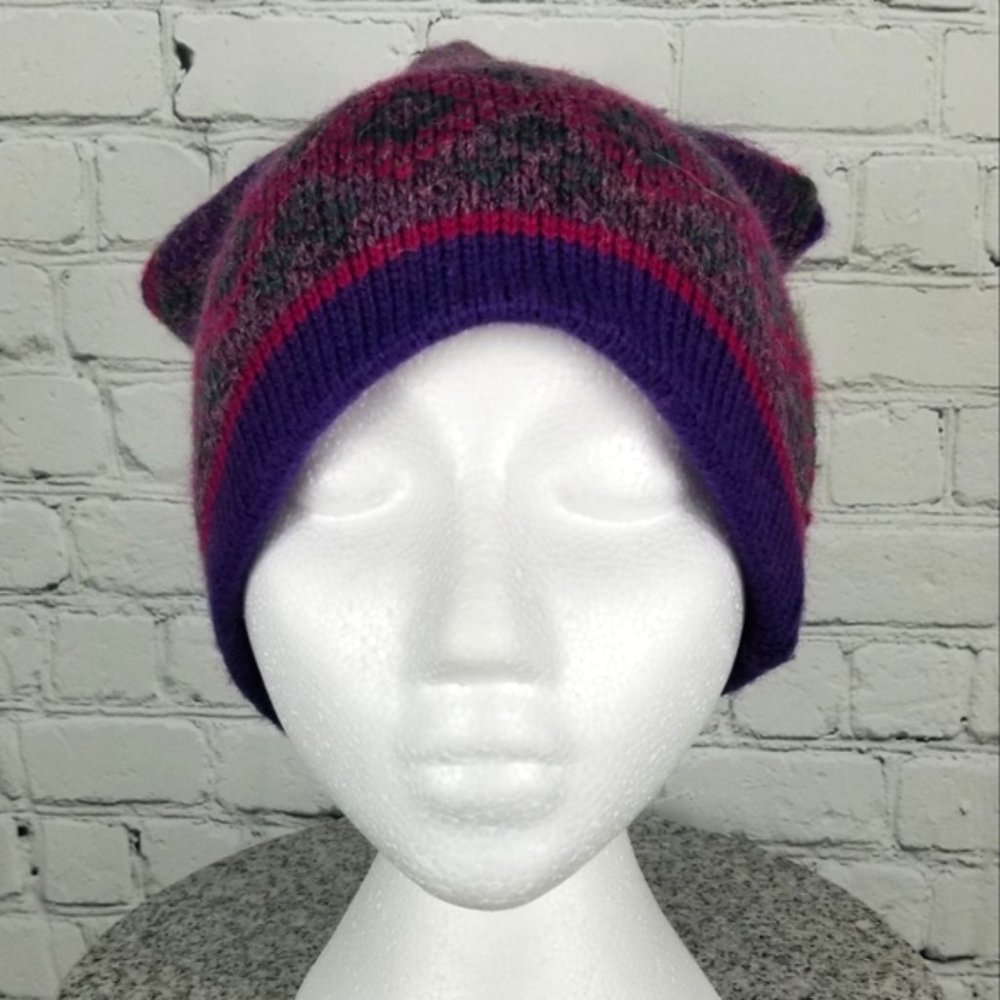 CAPELLO | wool fair isle nordic toque winter hat